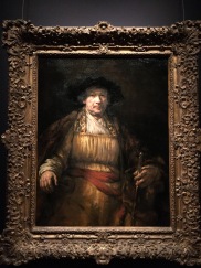 Rembrandt's colossal and well-travelled self portrait!