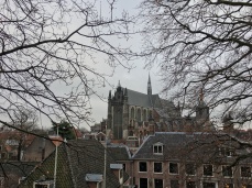The Hooglandse Kerk as seen from the rampart