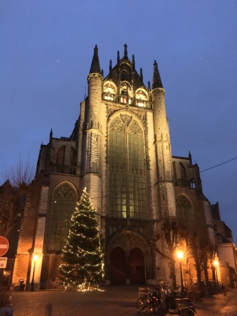 Getting into the Christmas spirit at the Hooglandse Kerk