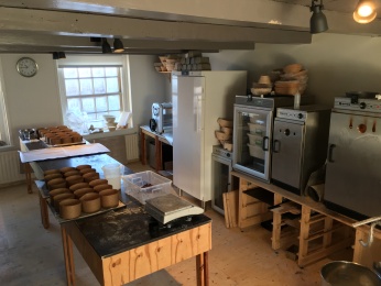 The well appointed onsite bakery at De Roos