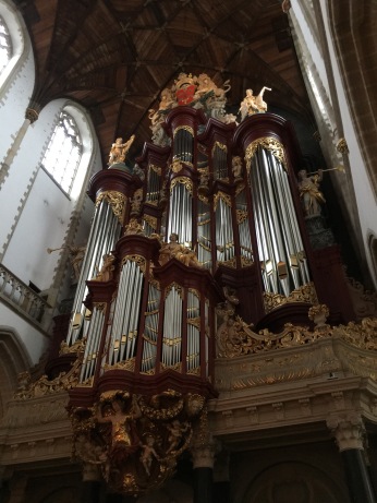 A pilgrimage for any organist - the Bavokerk organ, one of the very finest