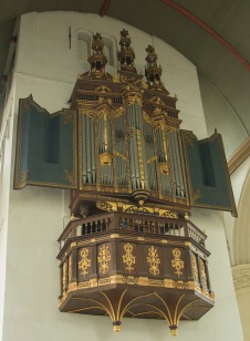 The gorgeous de Swaart/ van Hagerbeer organ in the west end