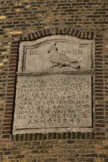 The foundation stone of De Valk