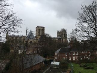 The Minster is always looming on the skyline!