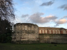 The Multangular tower, part of the Roman remains