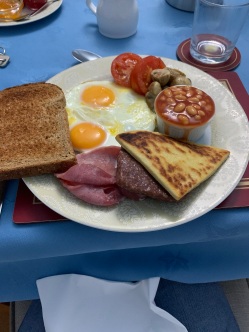 A veritable Scottish breakfast feast!
