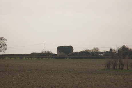 The remains of the mill at Harston