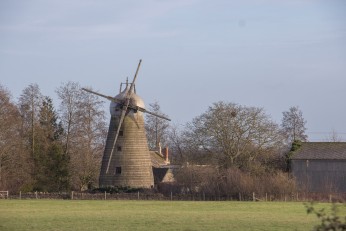 The classic view of the timeless Barnack windmill