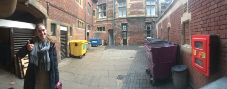The somewhat lesser known 'Bin Quad' just outside our wing